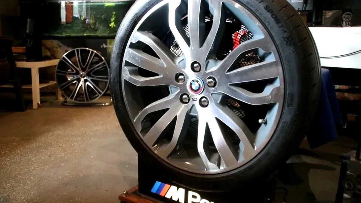 Dekoracja z koła BMW M Power